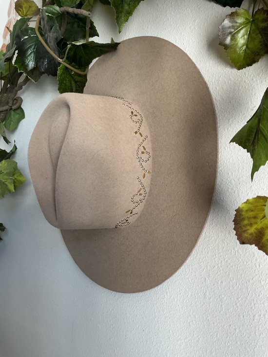 Calleen Cordero “Koda Sage Hat” Tan Brown NWOT Cowboy Hat $380 Small main image 8